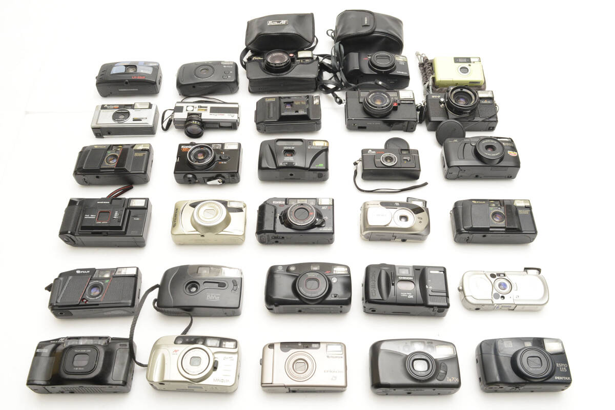 ☆30個 まとめ☆PENTAX ESPIO KONICA FUJIFILM コンパクトフィルム #120#90#2006拍卖