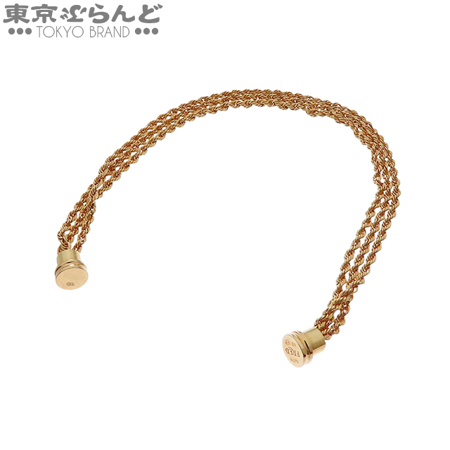 101809416 フレッド FRED フォース10 マルチチェーン ブレスレット MM用 ミディアムモデル ピンクゴールド K18PG #13 ユニセックス拍卖