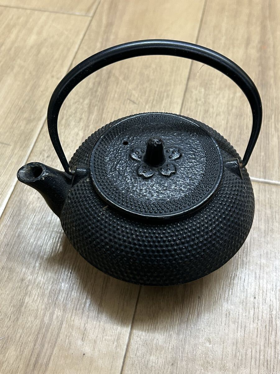 南部鉄器 急須鉄瓶 盛栄堂 昭和 レトロ 中古現状保管品拍卖