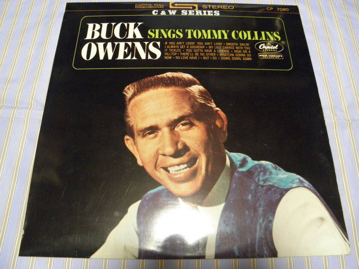 日LP赤盤・ペラ☆バック・オウエンズ/シングス・トミー・コリンズ☆極美盤・良音☆S-202B5099拍卖