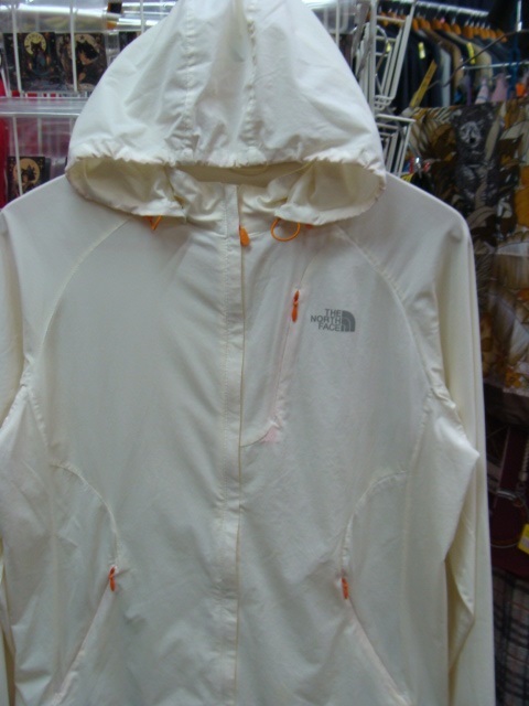 【汚れあり】THE NORTH FACE ノースフェイス レディース ポリエステルパーカー アイボリー (XL) 拍卖