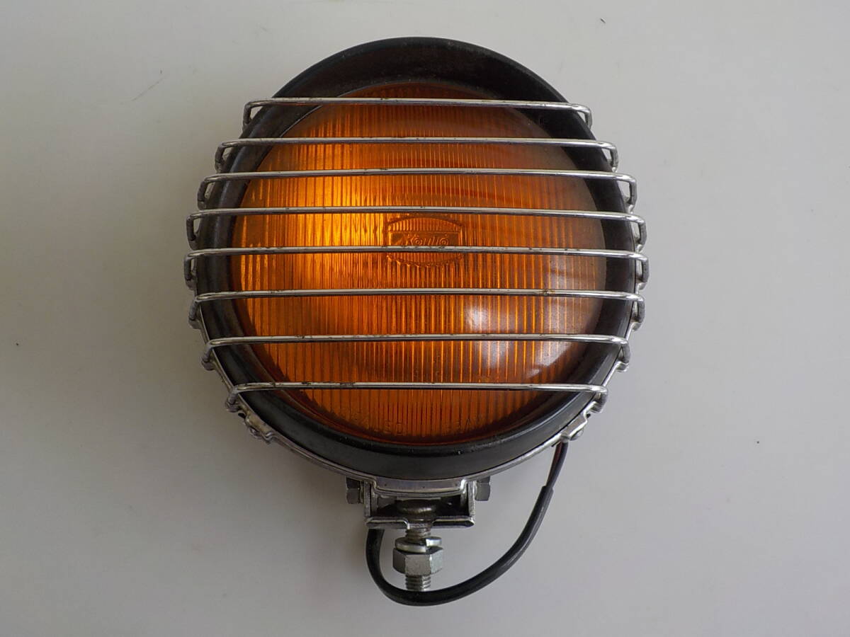 旧車 ガード付き フォグランプ 1個 昭和 レトロ オートアクセサリー拍卖