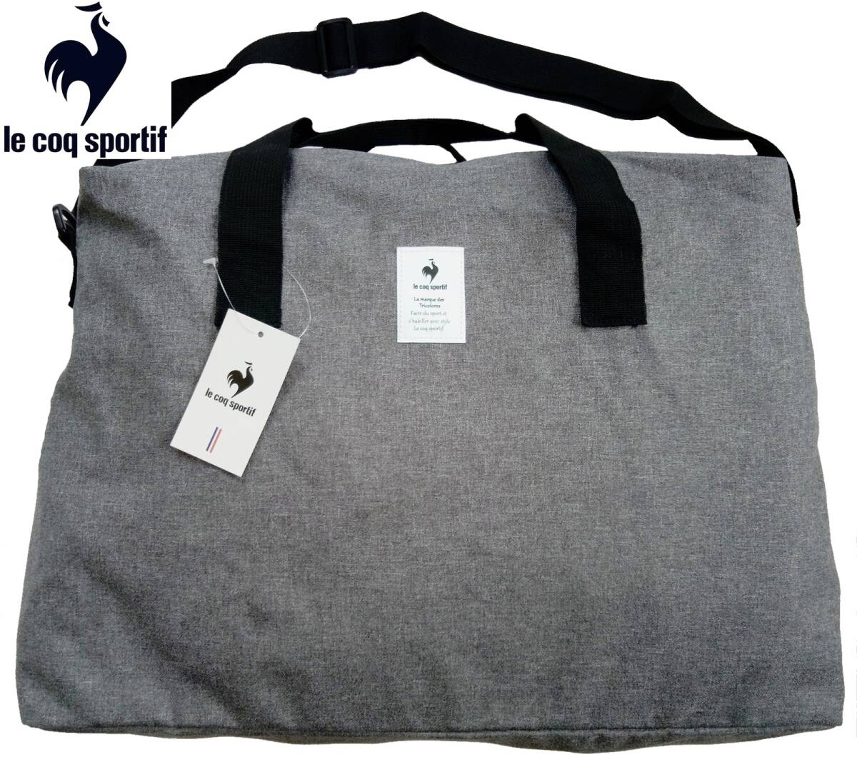 送料無料 ルコック 手さげ/ショルダー ボストンバック 大容量 le coq sportif 新品拍卖