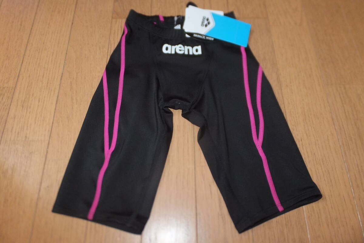 *Fina承認 arena AQUA ADVANCED Xtreme メンズ ARN-1022M BKPK SS ハーフスパッツ 競泳水着 スイムウエア スイムパンツ アリーナ ブラック*拍卖