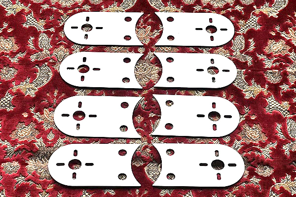 両面鏡面●新品⇒22.5大型用 高床用 ハブボルト8本 リアホイールマーカー バスマーカーステー 8枚セット ステンレス 鏡面 デコトラ:S-1×8拍卖