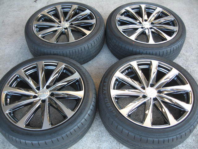 ☆美品バリ山☆ ロクサーニ F10 19インチ 4本 エスティマ C-HR 拍卖