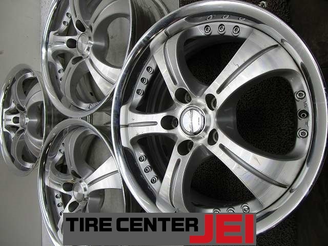 17インチ ワーク ユーロライン 7J+38 114.3 アルファード/ヴェルファイア 中古アルミホイール【4本セット】送料無料(A17-5479)拍卖