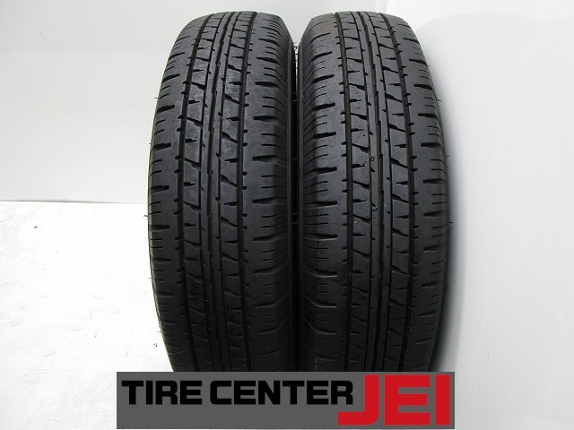 155-80R14 88/86N LT 8.5分山 ダンロップ エナセーブバン01 2022年製 中古タイヤ【2本】送料無料(M14-0107)拍卖