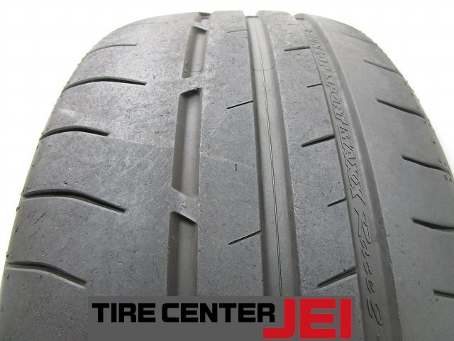 送料無料!! 265-35R20 5.7-5.5mm ダンロップ スポーツマックス レース2 2024年製 中古タイヤ1本(GM-9172)拍卖