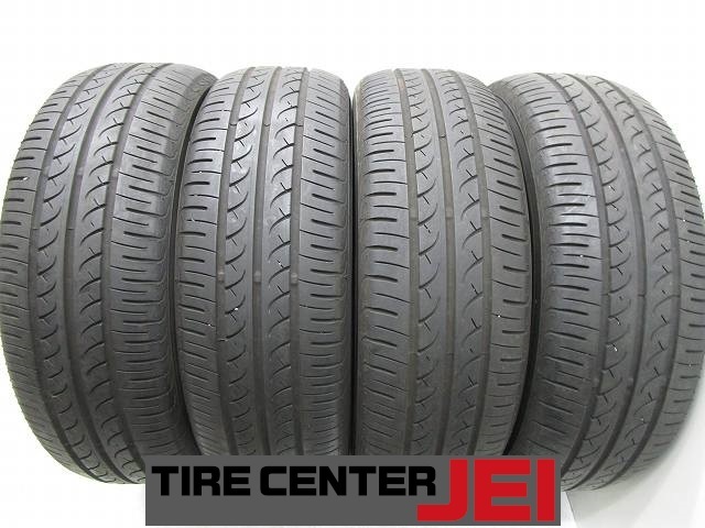 185-60R15 8分山 ヨコハマ ブルーアース 2023年製 中古タイヤ【4本】送料無料(M15-0130)拍卖