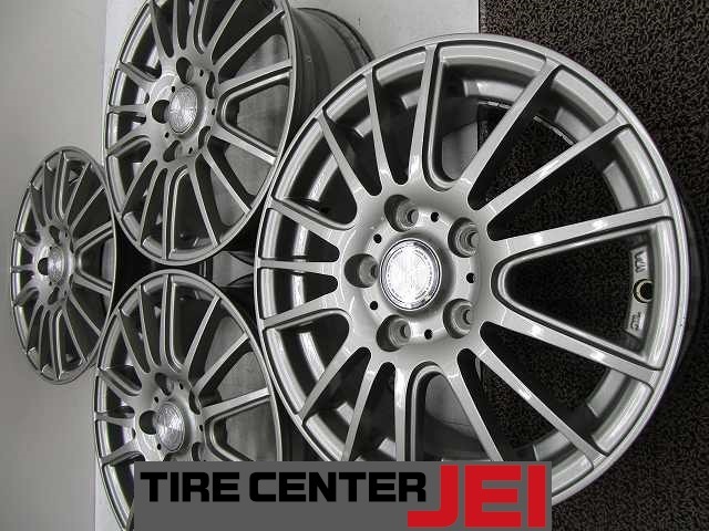 15インチ ラヴィリオン 6J+53 114.3 ノア/ヴォクシー 中古アルミホイール4本セット 送料無料(A15-5524)拍卖