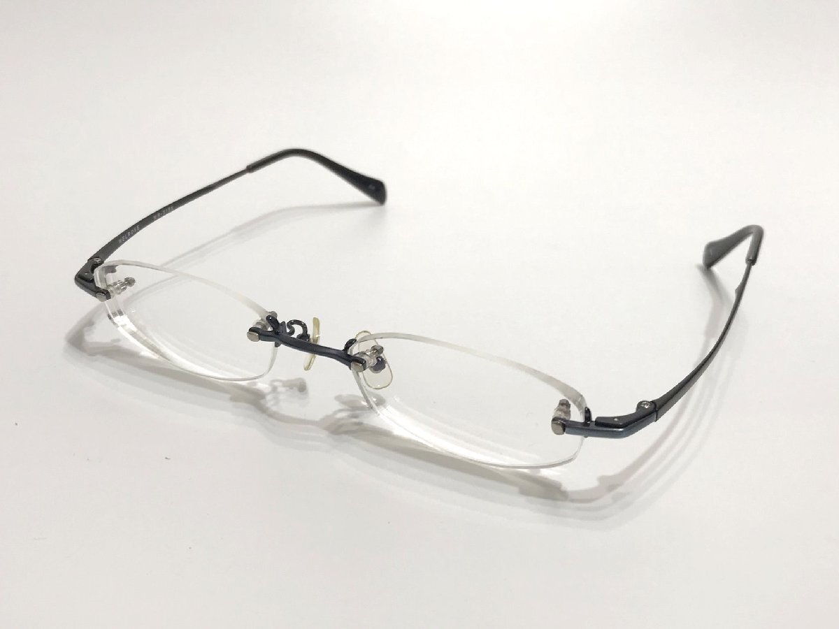 ■【YS-1】 メルローズ MELROSE メガネ ■ 度入り 眼鏡 アイウエア フチなし ブラック 黒系 ■ レディース 【同梱可能商品】■D拍卖