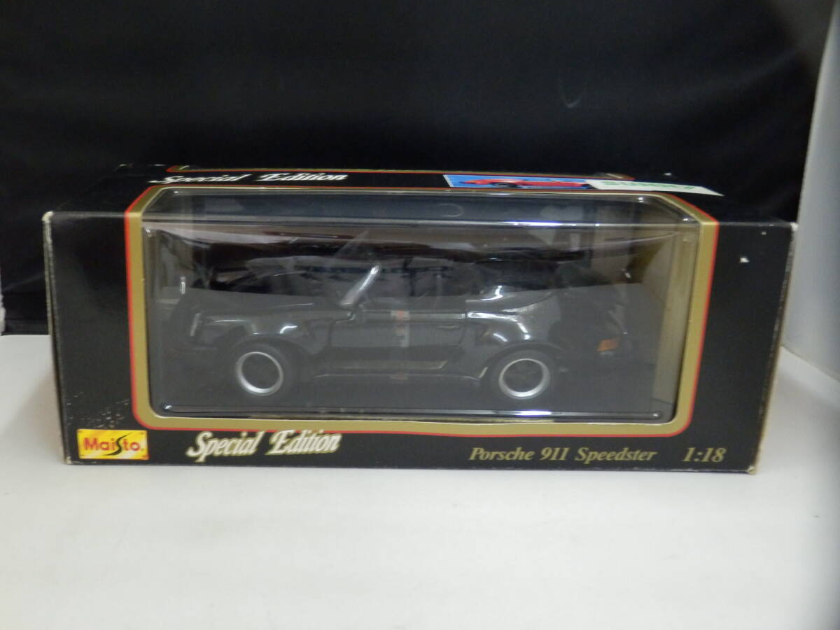 31802 マイスト ポルシェ 911 スピードスター 1/18 MAISTO PORSCHE 911 SPEEDSTER拍卖