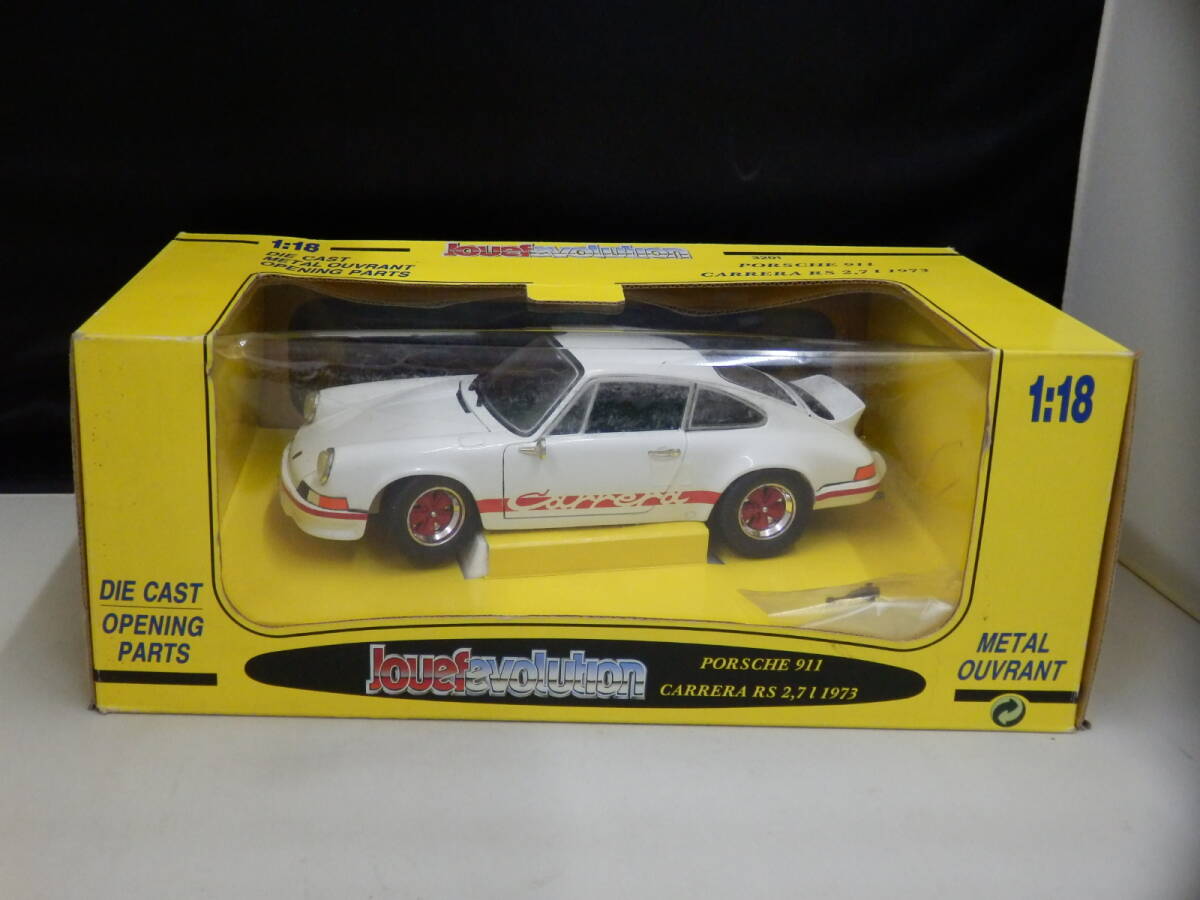 320100 ジョエフ エボリューション ポルシェ 911 カレラ RS 19731/18 Jouef evolution PORSCHE 911 CARRERA RS拍卖