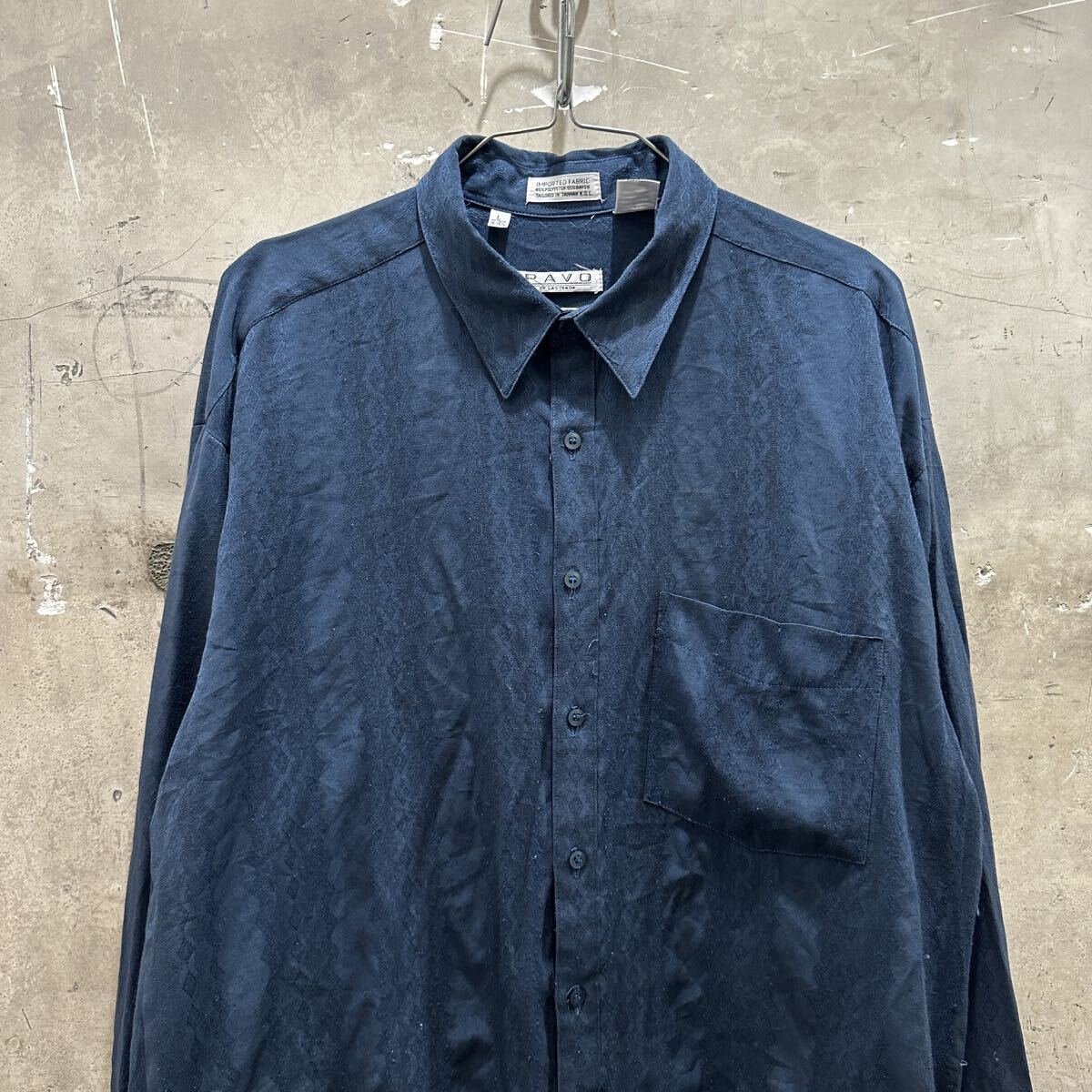 US古着 PAVO LASTRADA 柄シャツ 長袖 チロリアン拍卖
