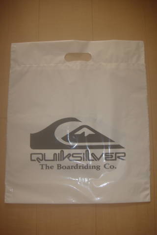 ★即決★QuickSilver クイックシルバー ショップ 袋 ビニール ショッパー★拍卖