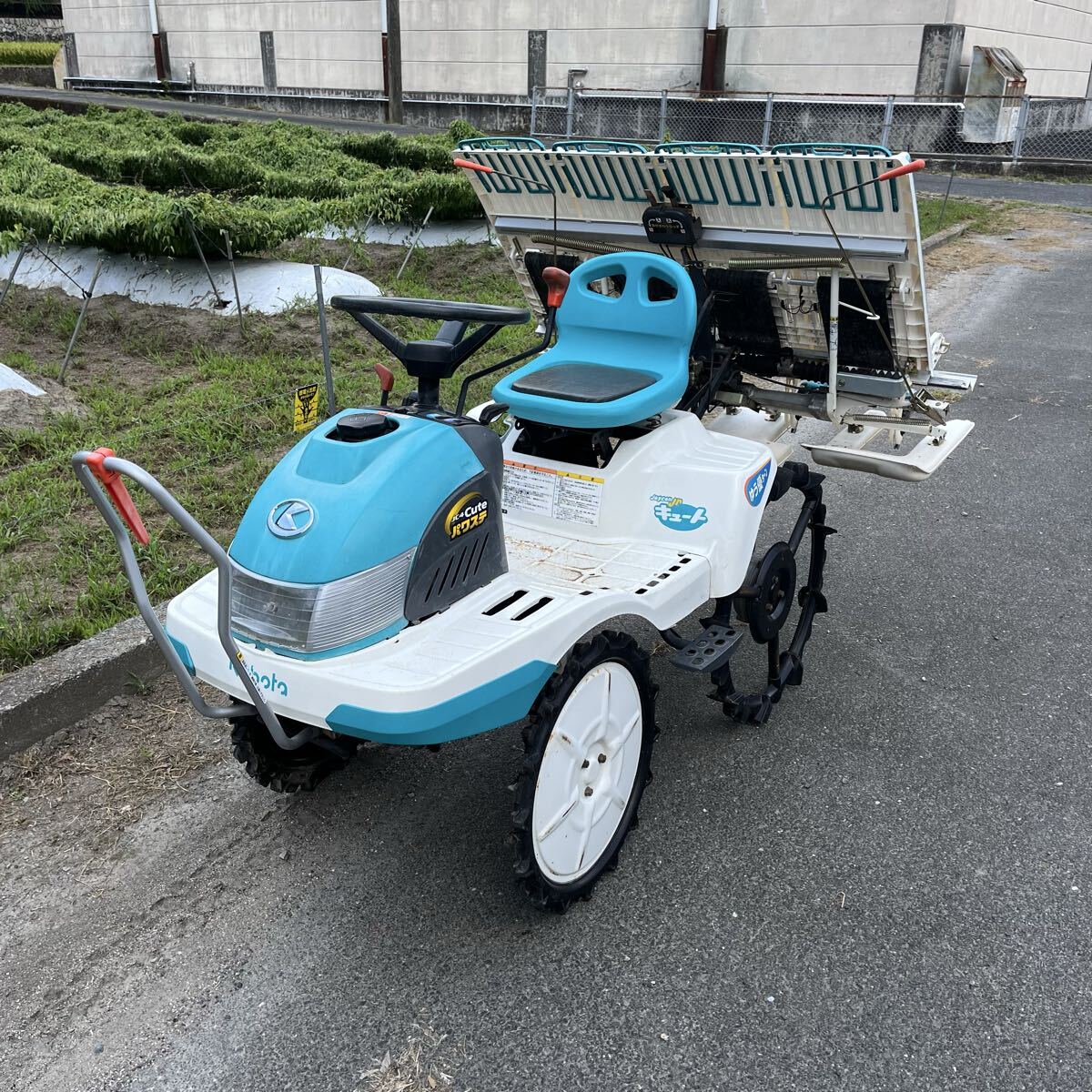 クボタ 田植機 JC4-D Cute 乗用 フロントタイヤガタツキ有り 部品取り 山口県周南市より拍卖