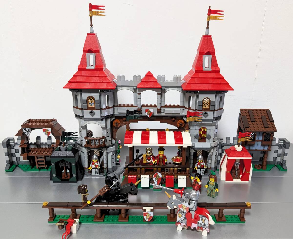 レゴ LEGO 10223 馬上試合大会 キャッスル キングダム 王様 馬鞍 旗 盾 お城 ミニフィグ Castle Kingdoms Joust拍卖