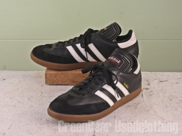 B865 メンズ アディダス adidas SAMBA スニーカー 黒 ブラック 27cm拍卖