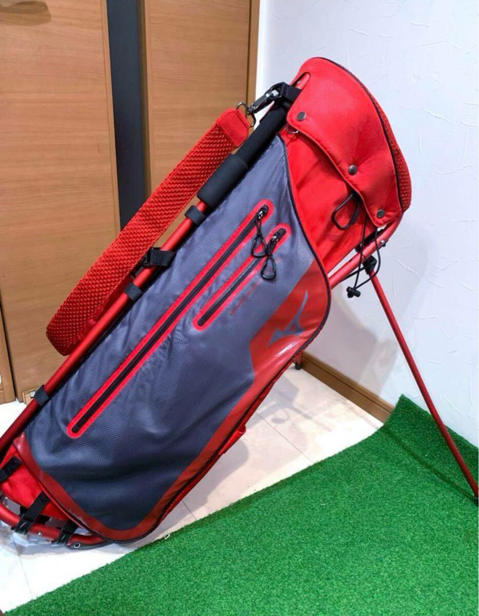 送料無料 希少 完売 美品 ミズノ MIZUNO フレームウォーカー キャディバッグ拍卖