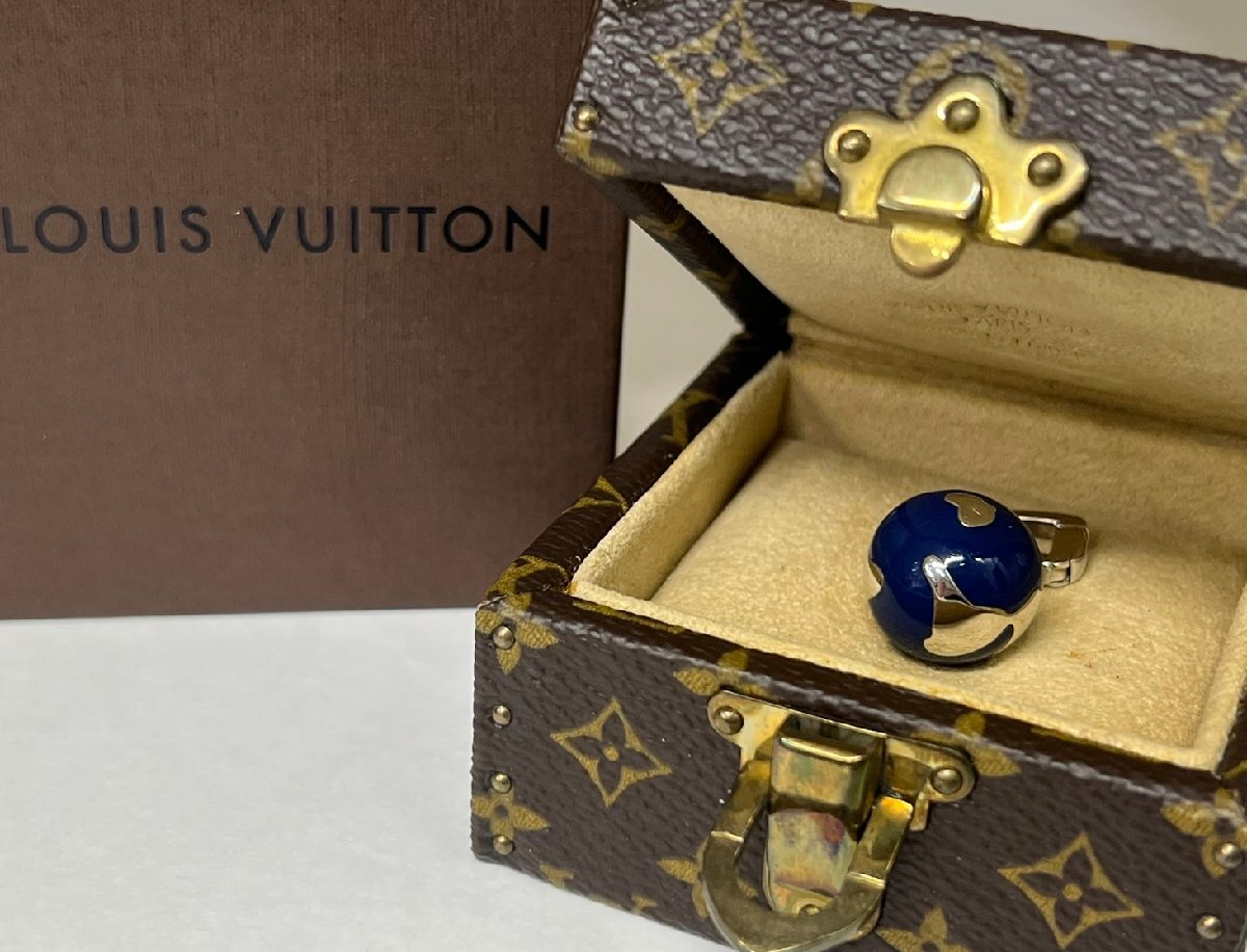 ★ 稀少!本物 ルイヴィトン グローブチャーム K18ホワイトゴールド ダイヤモンド ペンダント ネックレス トップ ケース付き拍卖