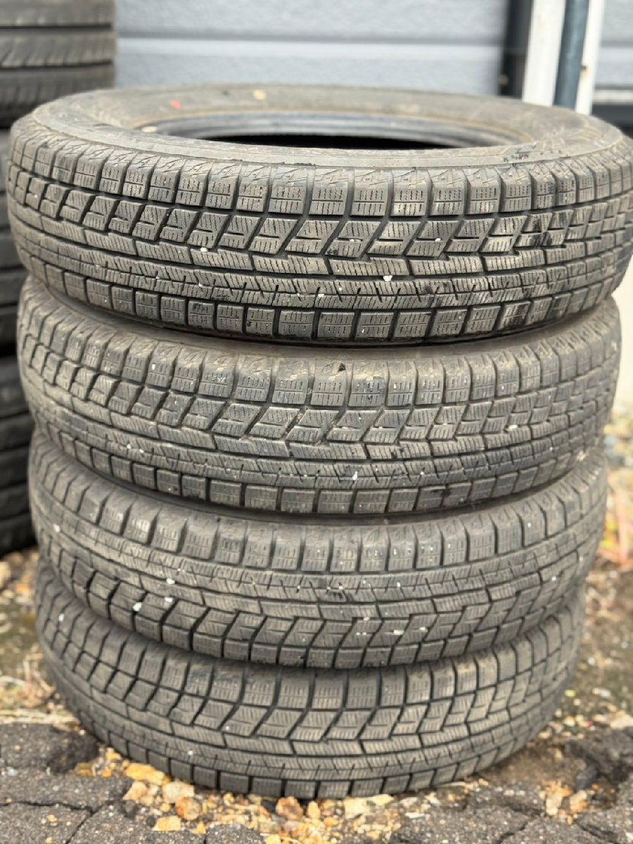 ★8分山! YOKOHAMA ヨコハマ iceGUARD アイスガード ig60 155/80R13 2023年製 13インチ スタッドレス 4本セット 直取り歓迎 札幌 米 T-2365拍卖