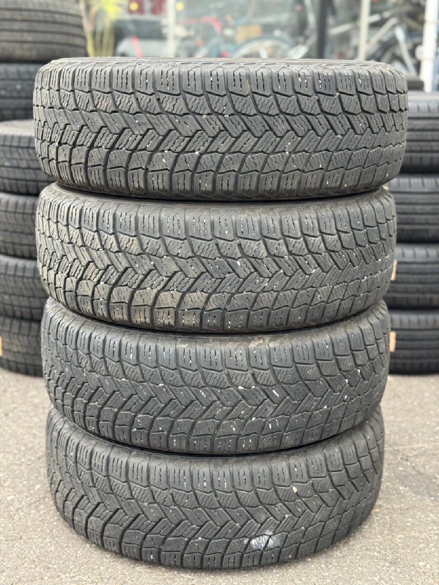 ★MICHELIN ミシュラン X-ICE SNOW 195/65R15 2021年製 7分山 4本セット 引取り歓迎! 札幌 米 在庫注意 T-2343拍卖