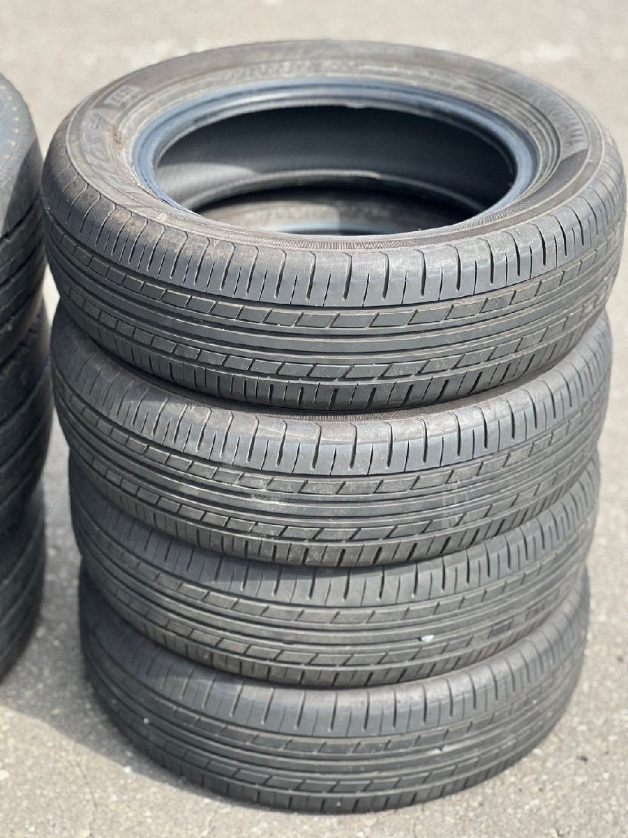 ★ ヨコハマ エコス ECOS ES31 155/65R13 13インチタイヤ 2021年製 8分山 4本セット 札幌 丘 手渡し歓迎♪ T-2456拍卖