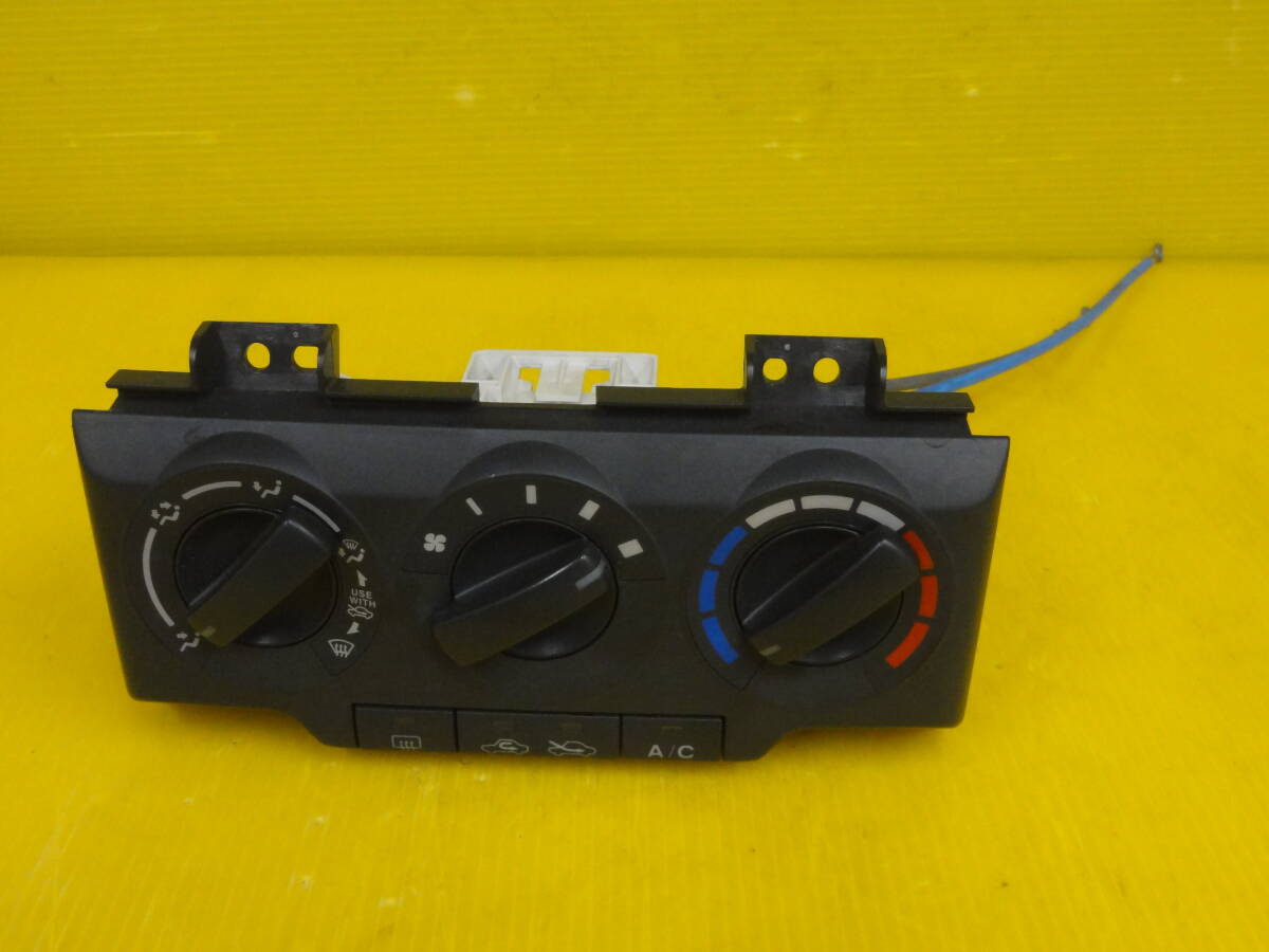 ☆平成17年車 スズキ MH21S ワゴンR エアコンスイッチ エアコン パネル 純正 動作OK☆F30538 m拍卖