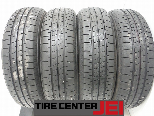 155-65R13 7.5-6.5分山 ブリヂストン ニューノ 2022年製 中古タイヤ【4本セット】送料無料(AM13-8151)拍卖