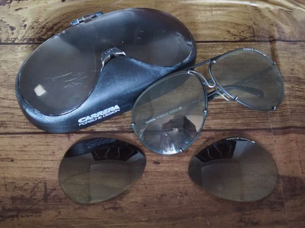 ポルシェデザイン サングラス 5623 アイウェア 替えレンズ/ケース付拍卖