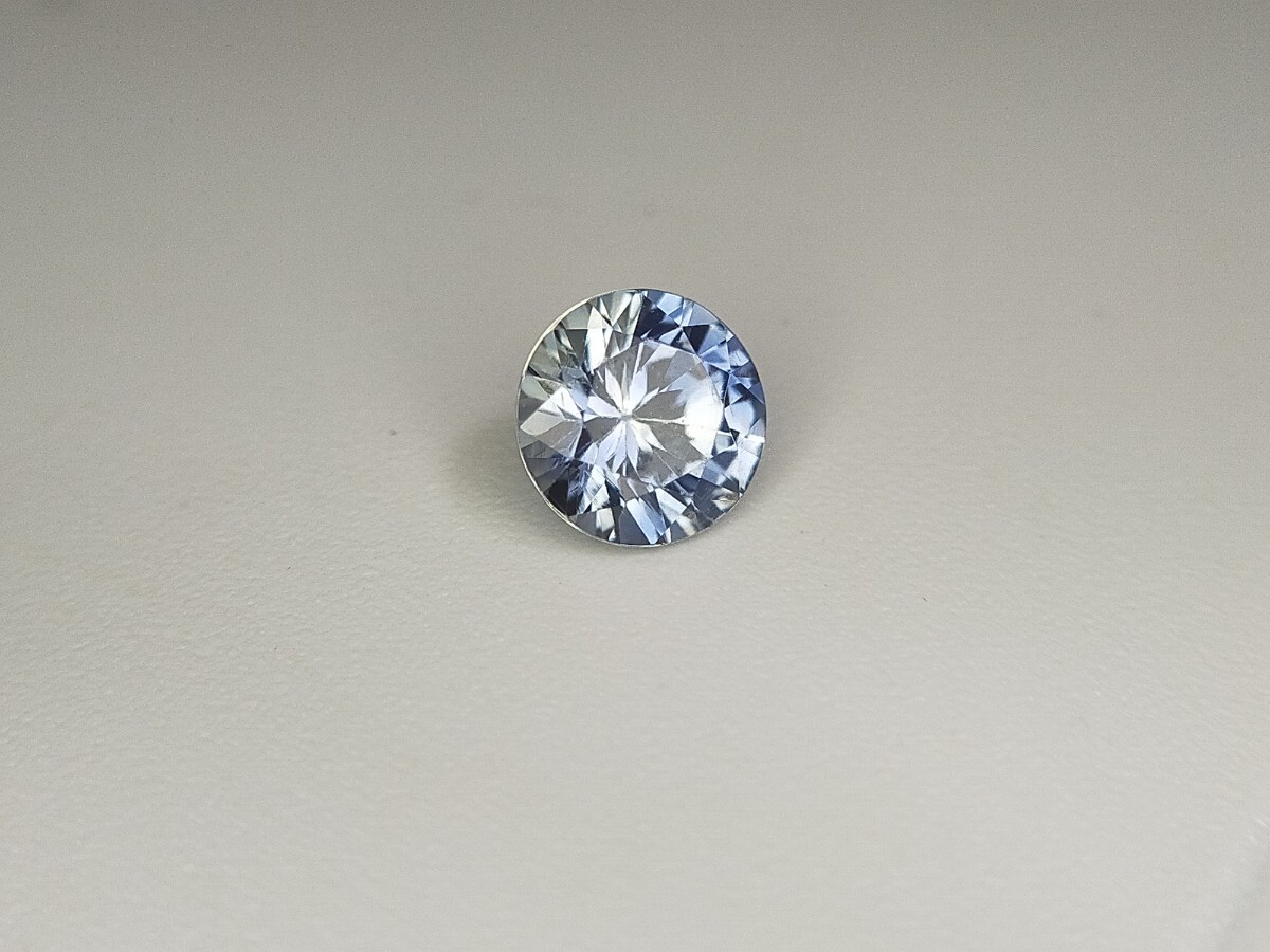 天然 バイカラーサファイア 1.261ct サファイア Sapphire 1ct 1カラット ラウンドカット ルース 裸石 ソーティング付き サファイヤ拍卖