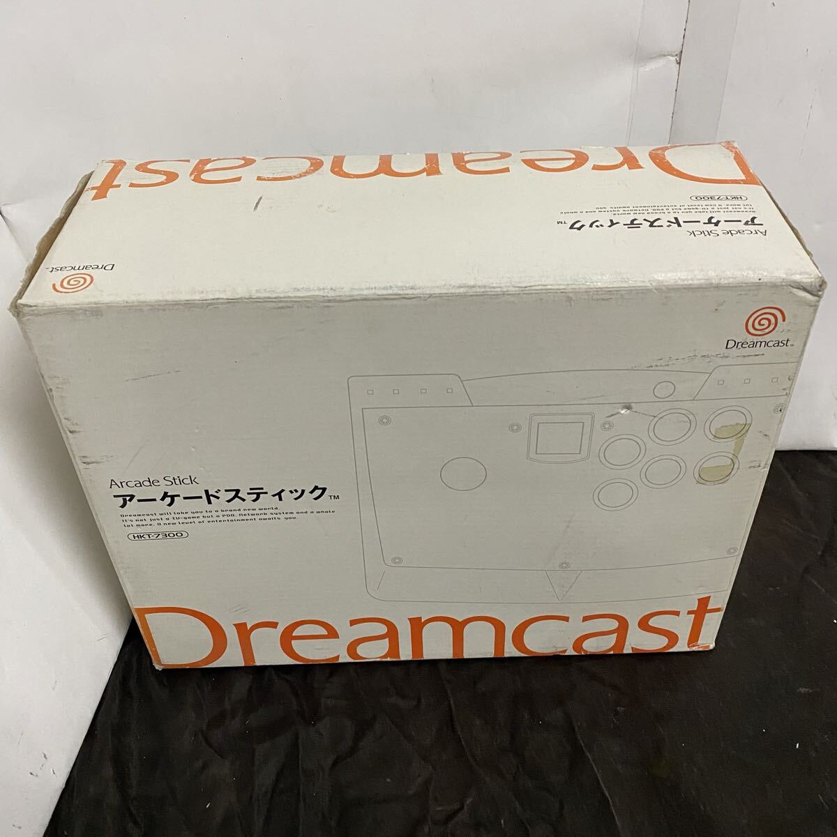 DC用 ドリームキャスト アーケードスティック HKT-7300 箱付き Dreamcast拍卖