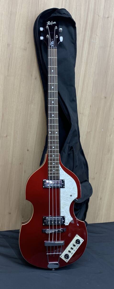 【y13】 Hofner B-BASS HI-SERIES バイオリンベース エレキベース JUNK 4332-64拍卖