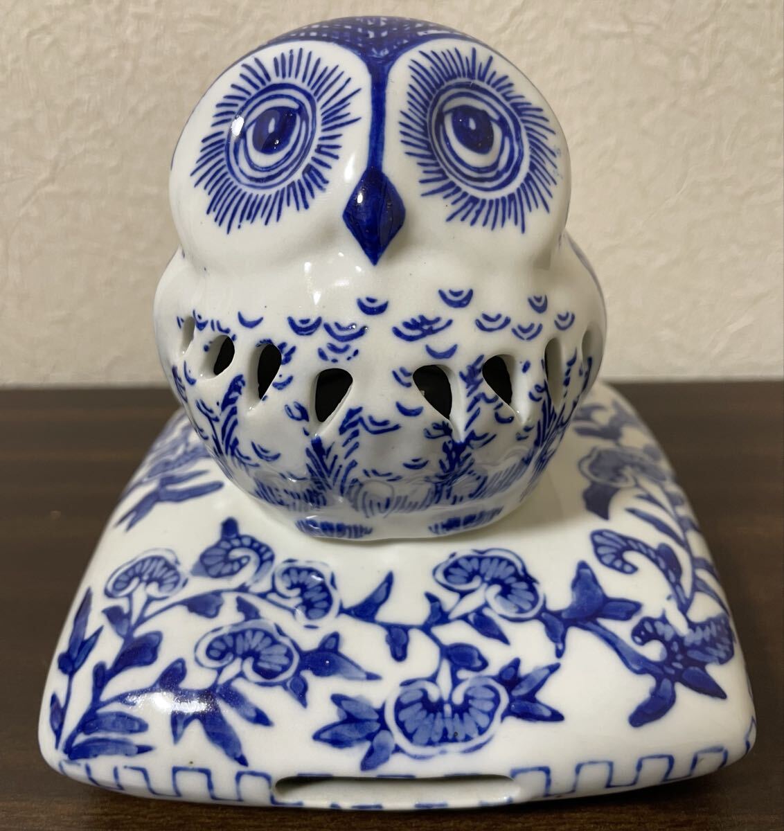 陶器のふくろうの香炉拍卖