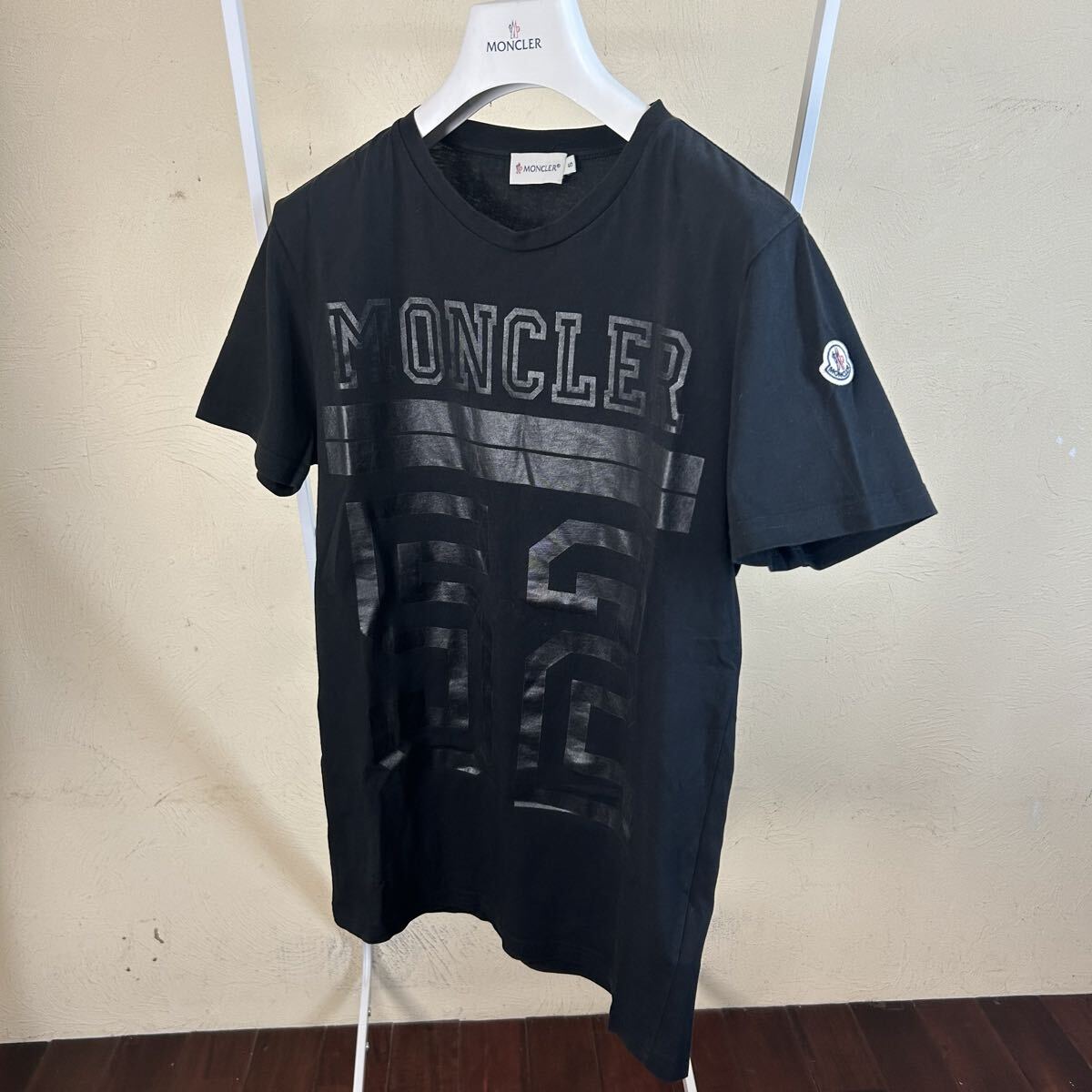 【最安値】MONCLER モンクレール半袖Tシャツ黒S拍卖