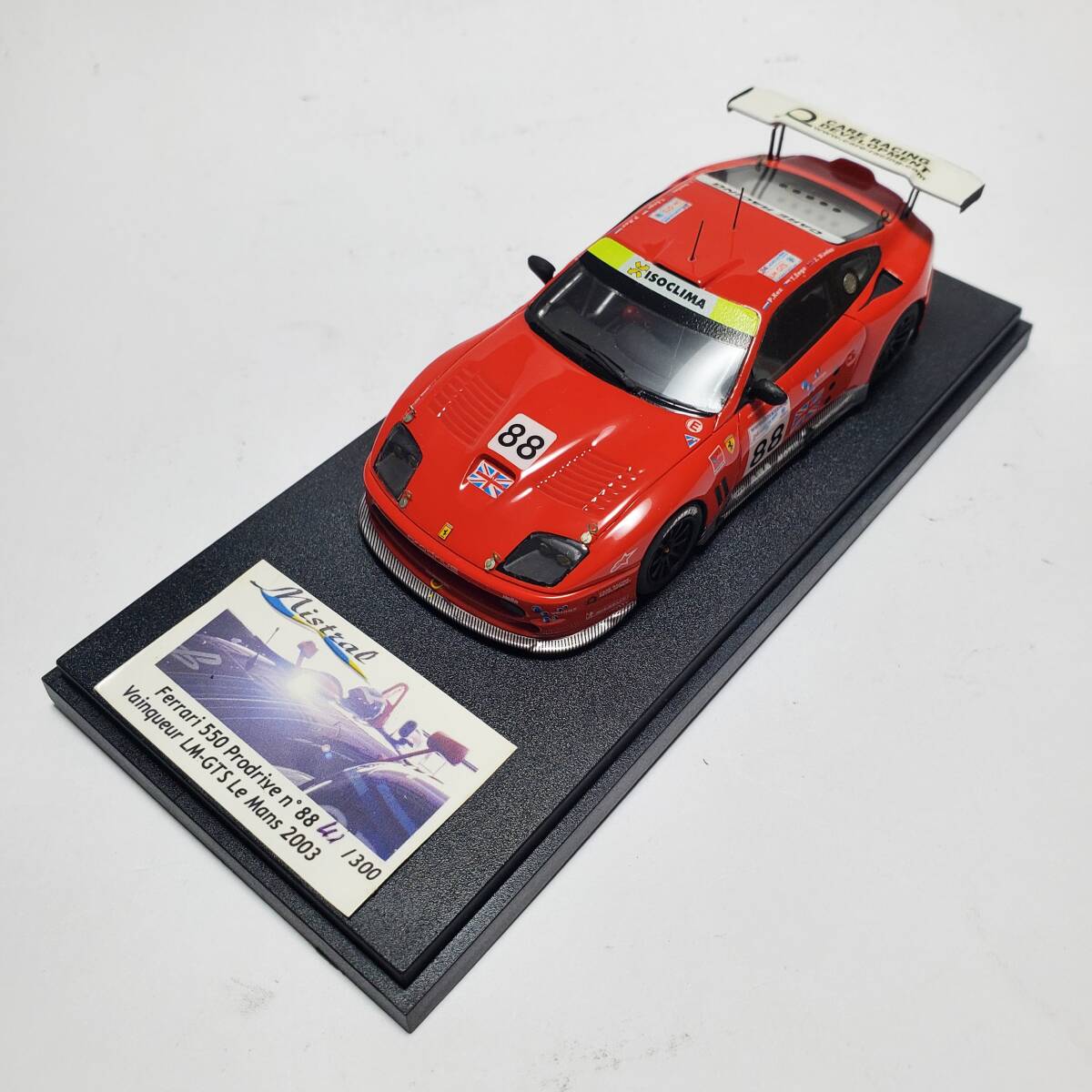 300限定品 1/43 フェラーリ 550LM-GTS ル・マン2003拍卖