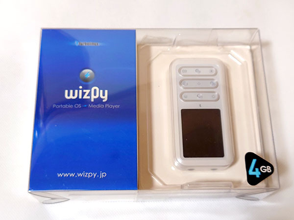新品 未開封 wizpy 4GB Portable OS Medid Player 音楽プレーヤー ビデオ ラジオ レコーダー拍卖