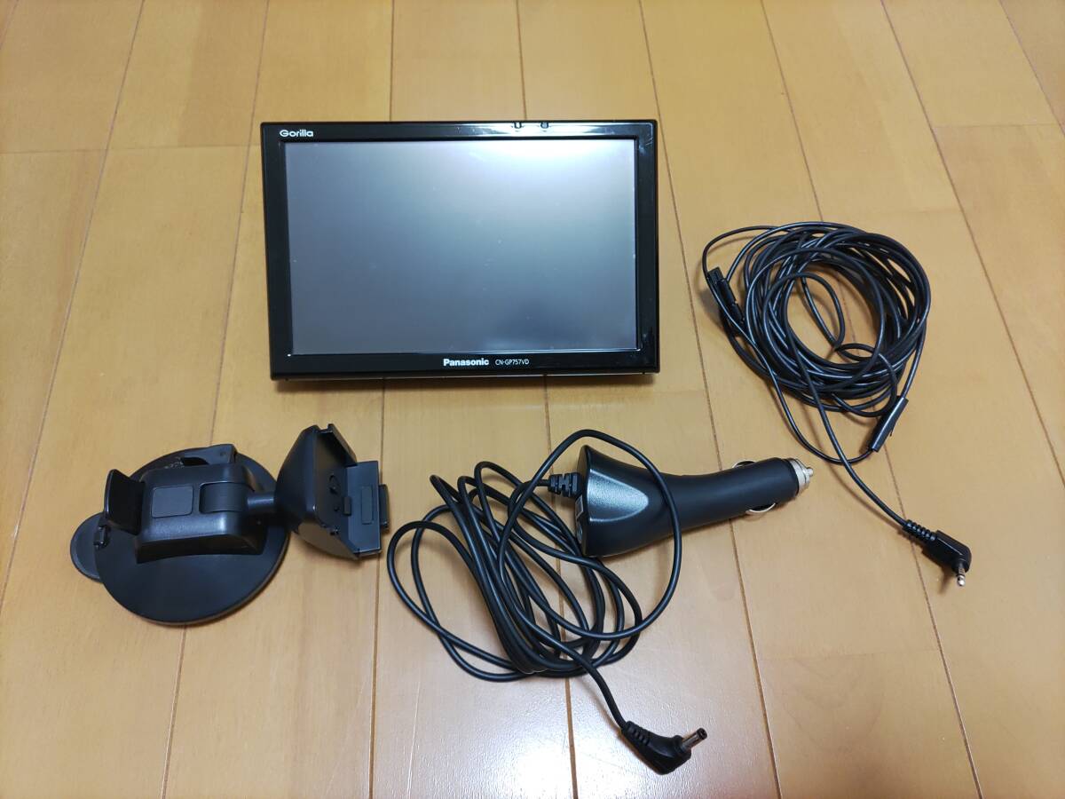 パナソニック ゴリラ CN-GP757VD (タッチパネル反応悪い)拍卖