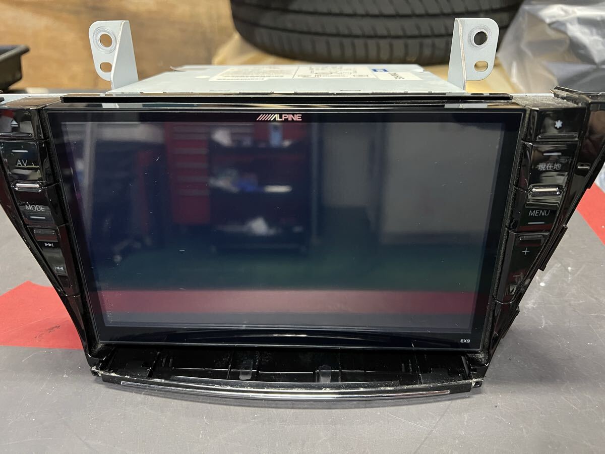 アルパイン EX9 プリウスα リアフリップダウンモニターセット拍卖