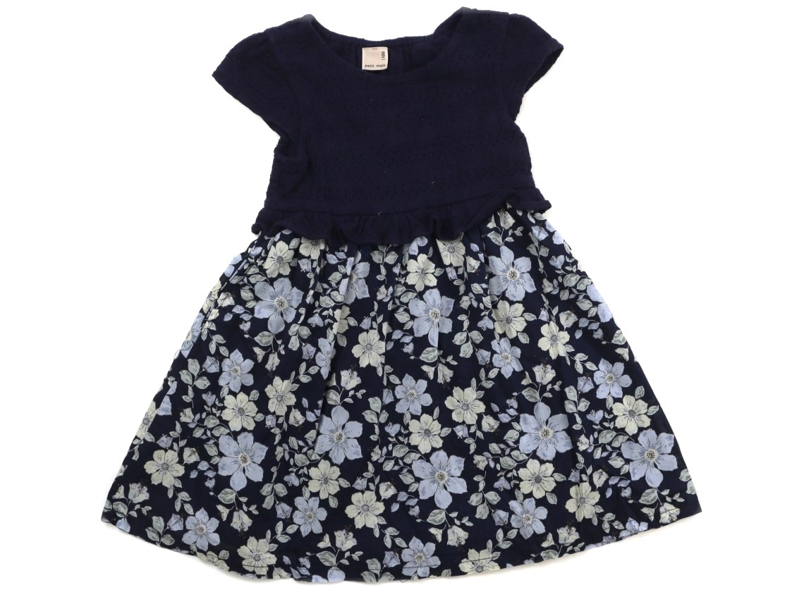 プティマイン petit main ワンピース 100サイズ 女の子 子供服 ベビー服 キッズ拍卖