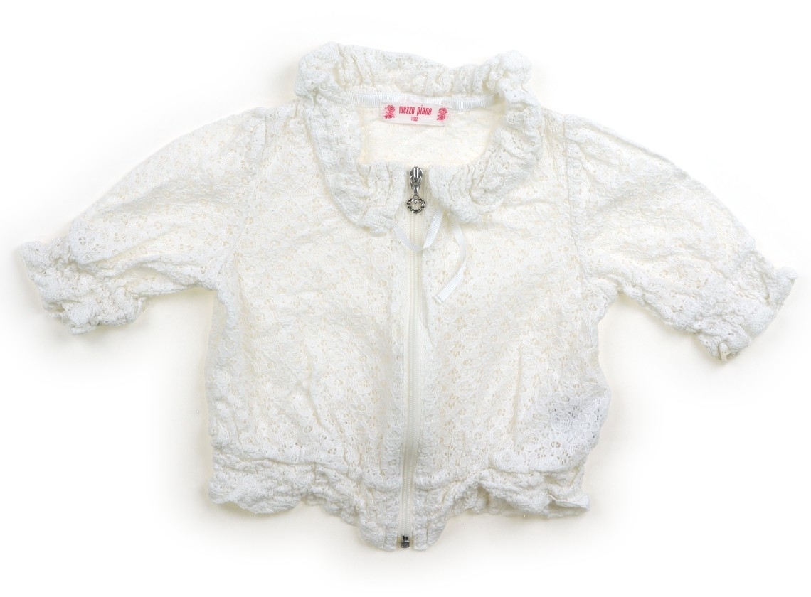 メゾピアノ mezzo piano カーディガン 100サイズ 女の子 子供服 ベビー服 キッズ拍卖