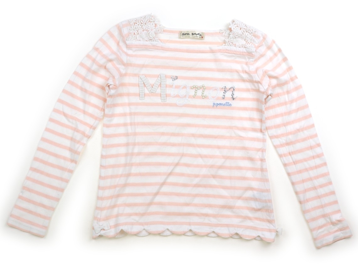 ポンポネット pom ponette Tシャツ・カットソー 130サイズ 女の子 子供服 ベビー服 キッズ拍卖