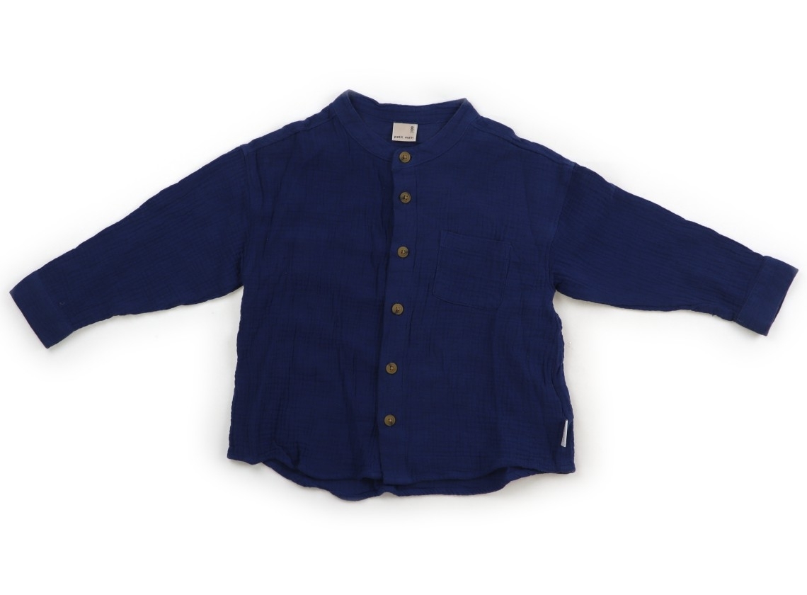 プティマイン petit main シャツ・ブラウス 100サイズ 男の子 子供服 ベビー服 キッズ拍卖