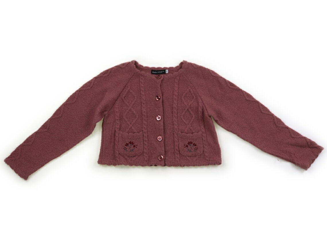 べべ BeBe カーディガン 130サイズ 女の子 子供服 ベビー服 キッズ拍卖