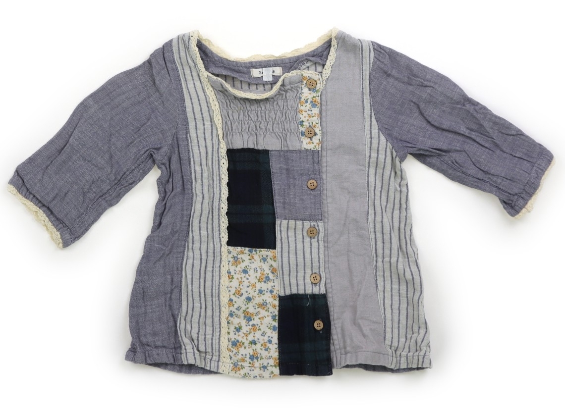 セラフ Seraph シャツ・ブラウス 100サイズ 女の子 子供服 ベビー服 キッズ拍卖