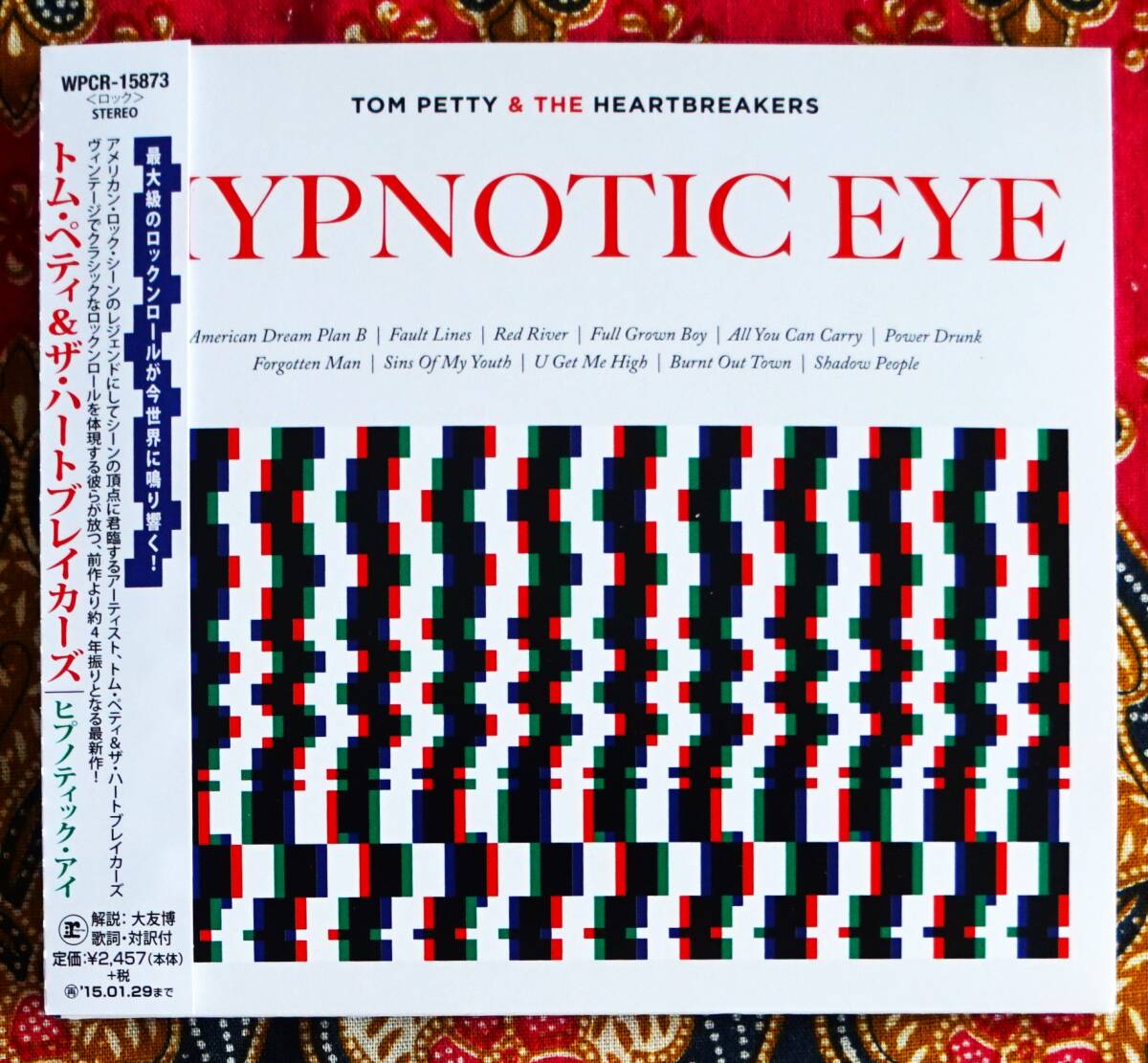☆彡紙ジャケ【帯付CD】トム ペティ& ザ ハートブレイカーズ / ヒプノティック アイ → オール ユー キャン キャリー・シャドウ ピープル拍卖