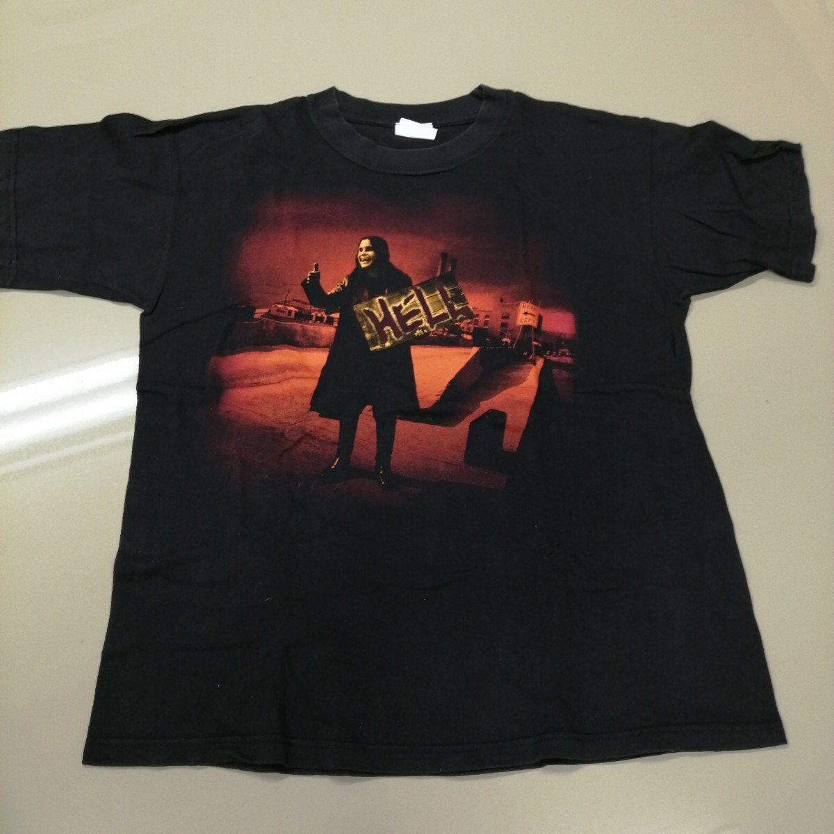 E08 バンドTシャツ オジーオズボーン ヴィンテージ OZZY OSBRNE hell 90年代 ブラックサバス BLACK SABBATH拍卖