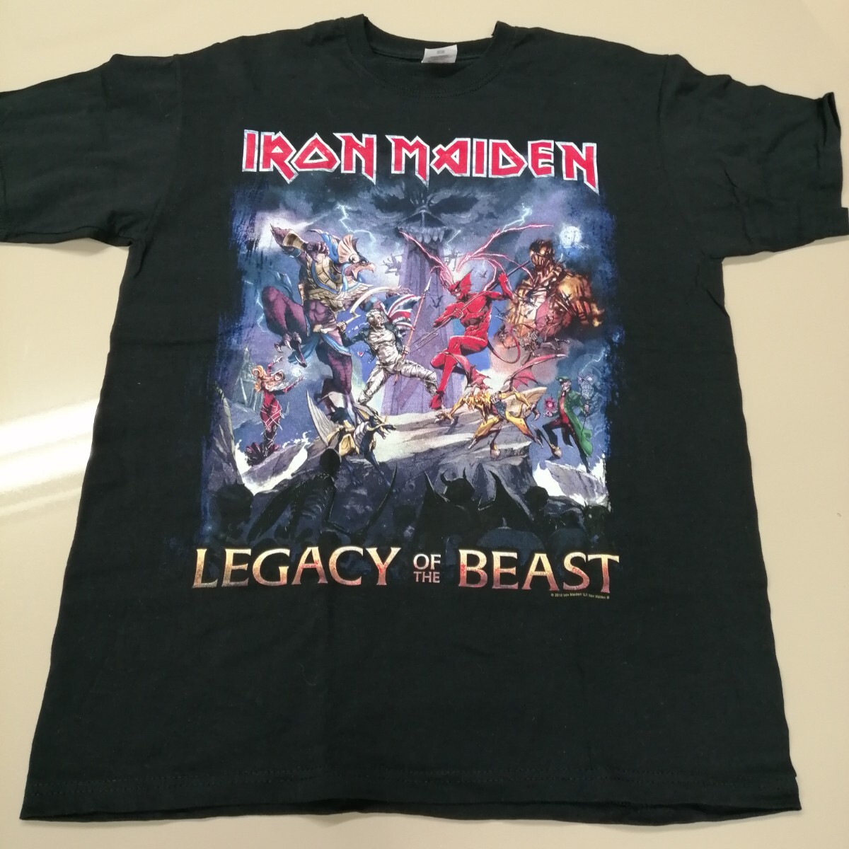 E08 バンドTシャツ アイアンメイデン IRON MAIDEN legacy of the beast拍卖