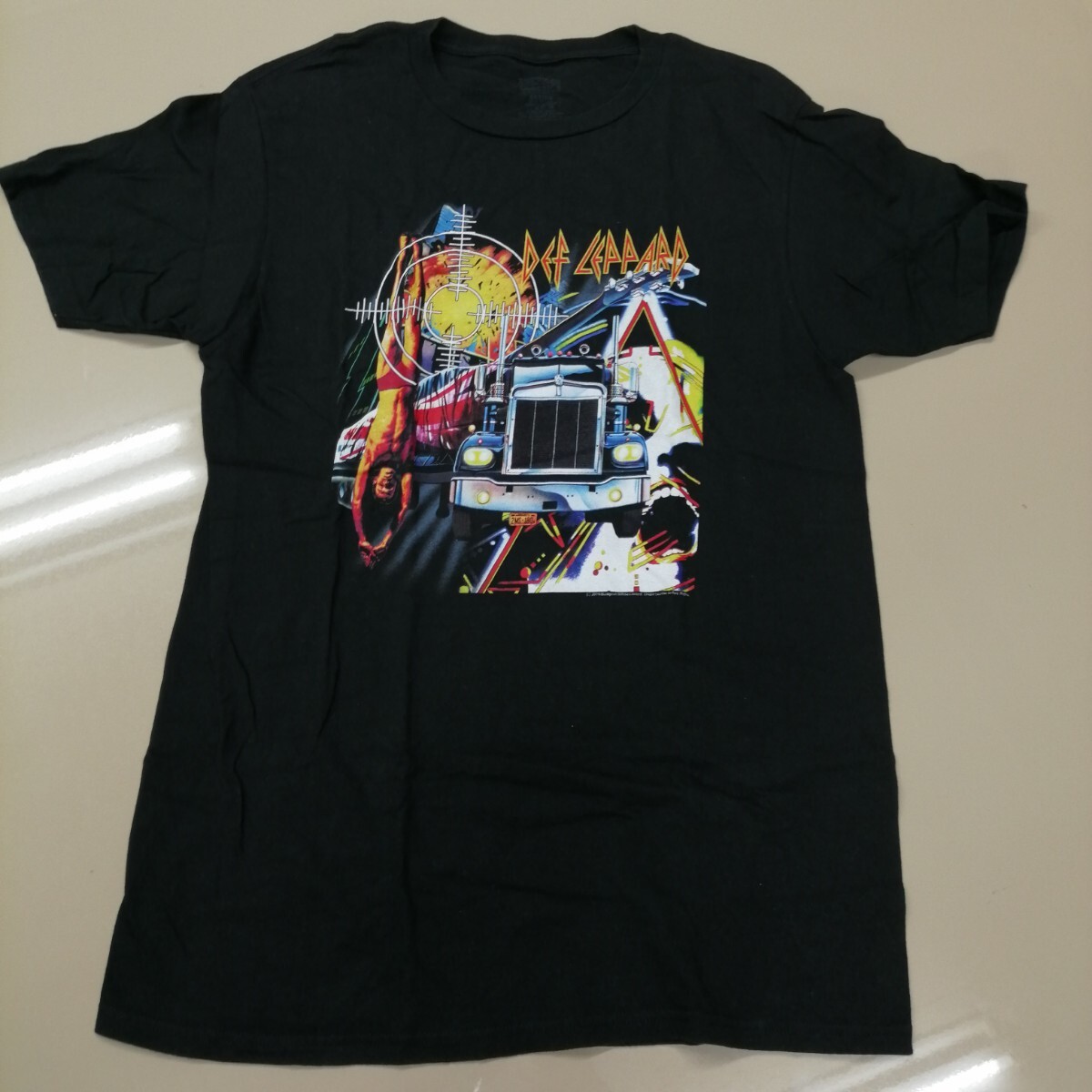 E08 バンドTシャツ デフレパード DEF LEPPARD jumble デビュー 45周年記念拍卖